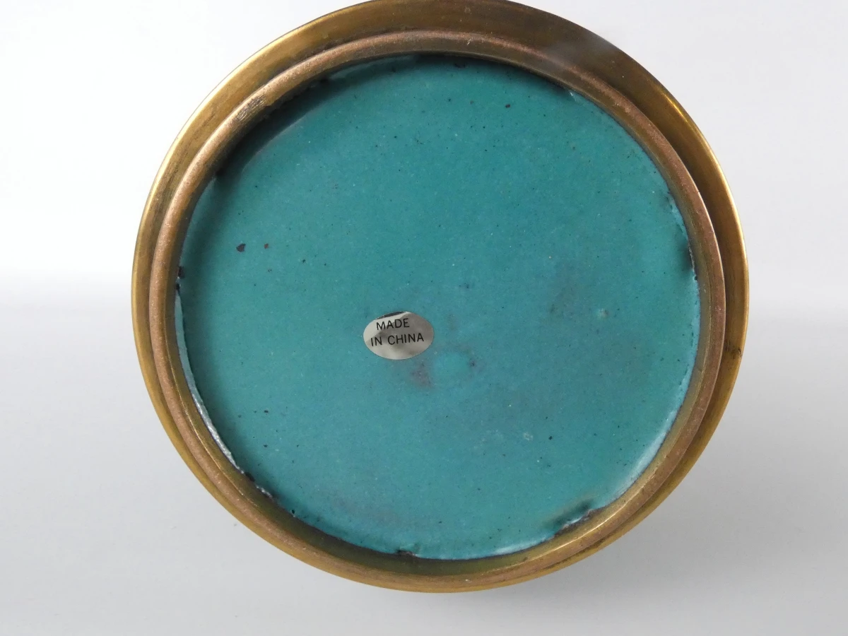 Vintage Chinese cloisonnévaas - foto 7
