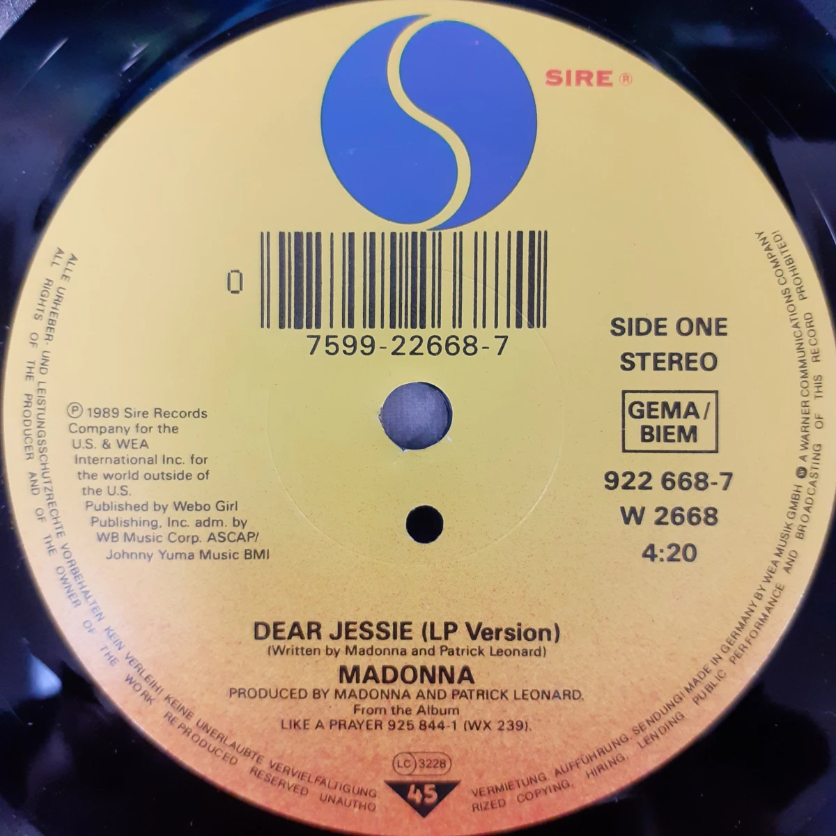 Vinyl: Set van 6 Madonna singles (45 rpm) - foto 19