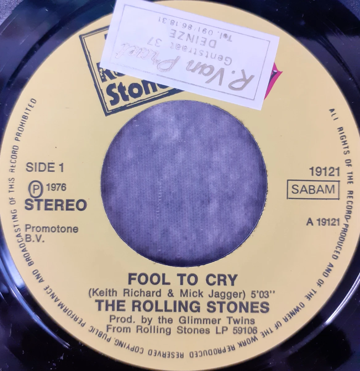 Vinyl: Set van 5 Singles van The Rolling Stones - foto 13