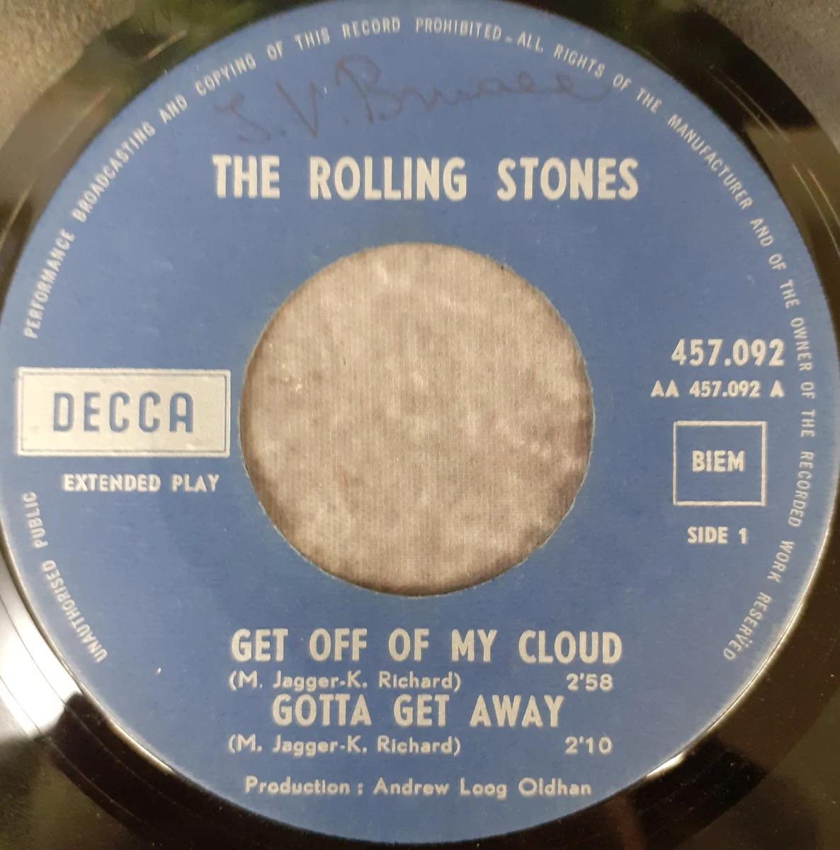 Vinyl: Set van 5 Singles van The Rolling Stones - foto 10