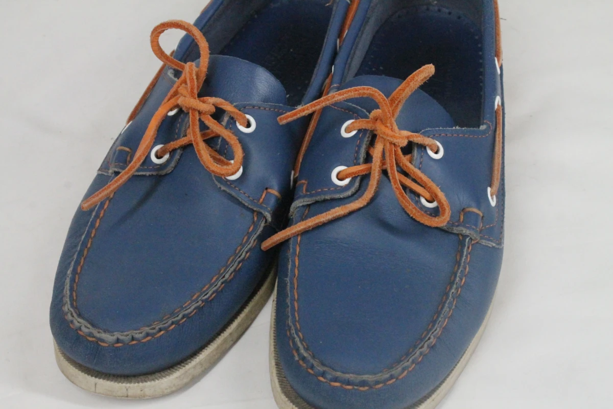 Klassieke blauwe bootschoenen - Sebago Docksides - Maat 44 - foto 6