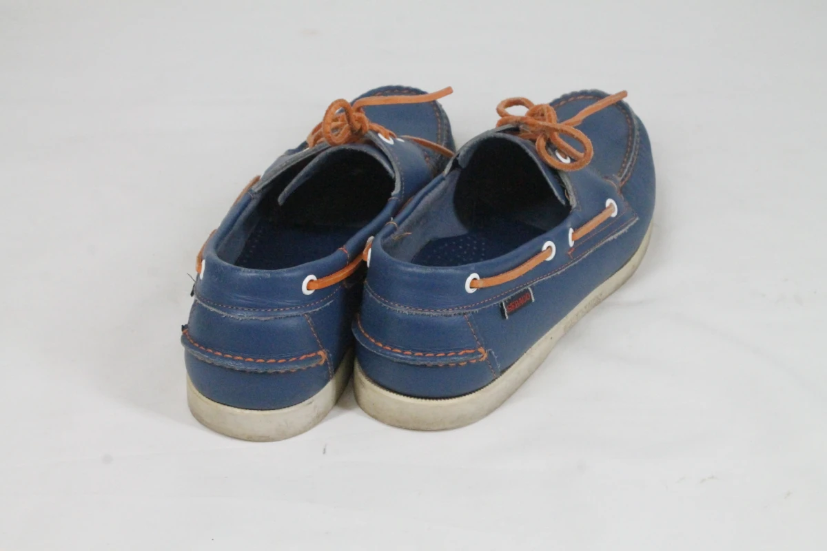 Klassieke blauwe bootschoenen - Sebago Docksides - Maat 44 - foto 4