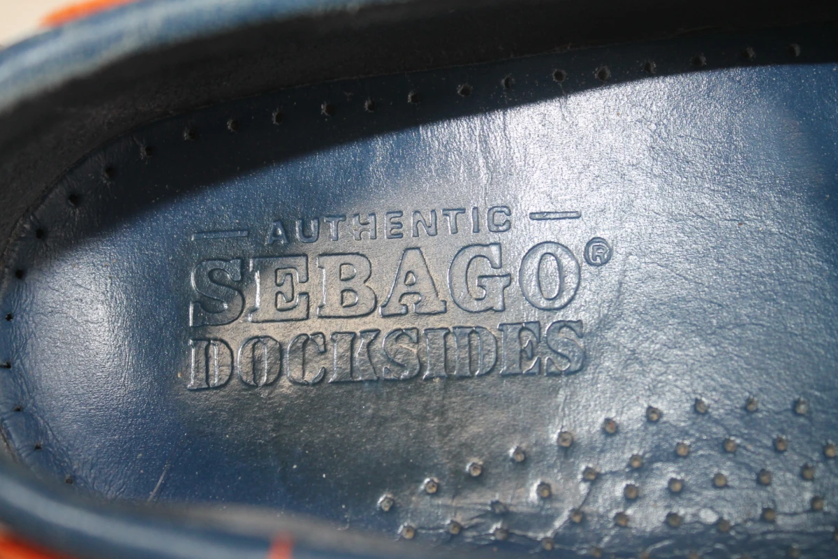 Klassieke blauwe bootschoenen - Sebago Docksides - Maat 44 - foto 7