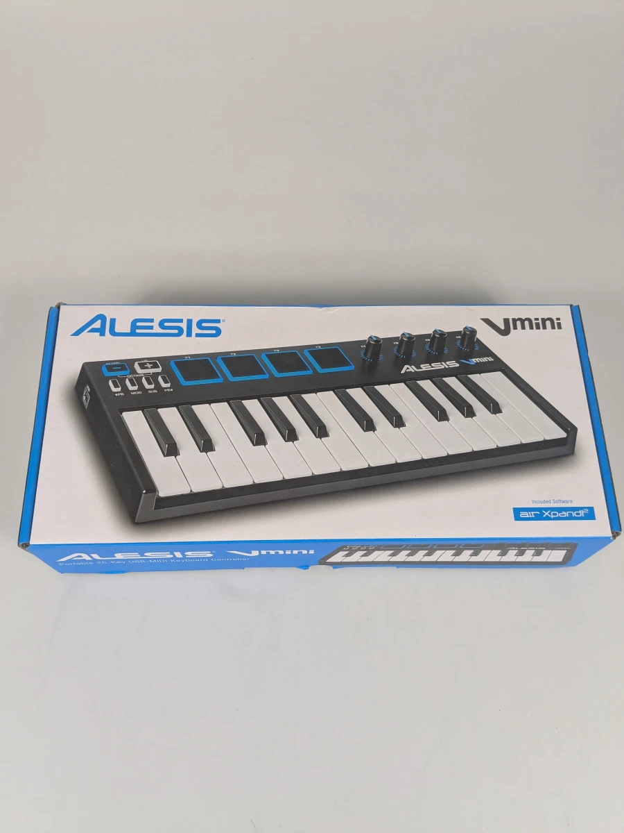 Alesis Vmini MIDI keyboard controller met kabel en handleiding - foto 2