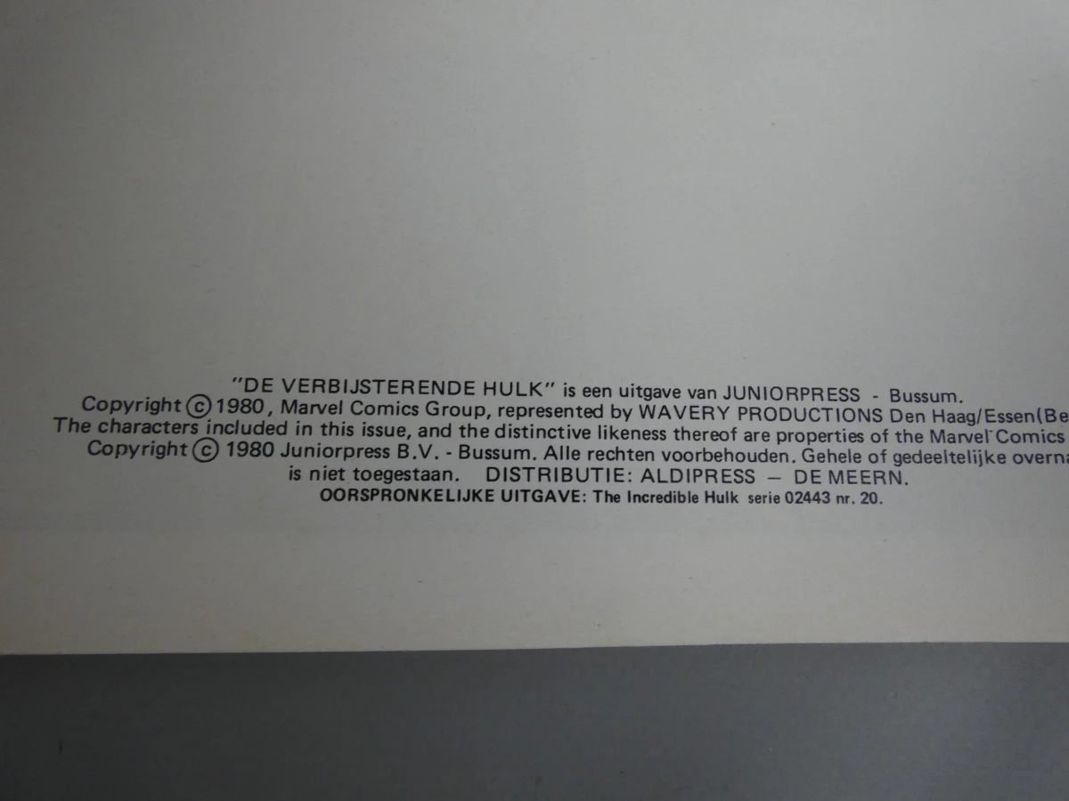 Stripboek De verbijsterende Hulk - foto 9