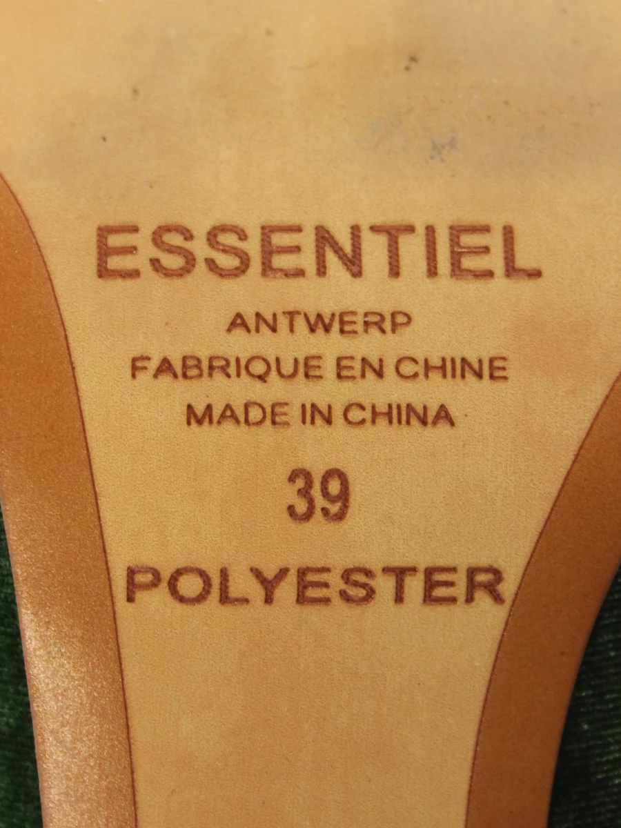 Essentiel Antwerp fluwelen pumps met parels & strass - EU 39 - foto 6