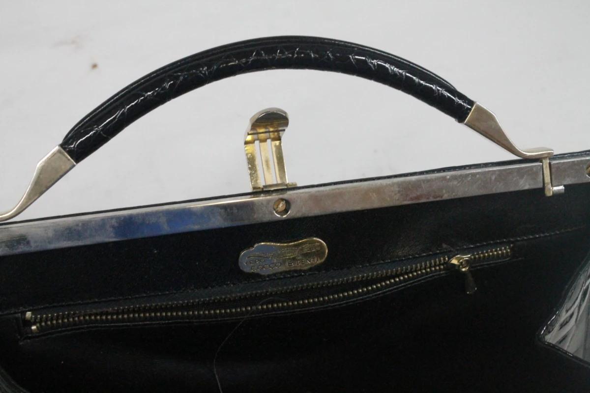 Elegante zwarte clutch - Cocco Bidente - foto 6