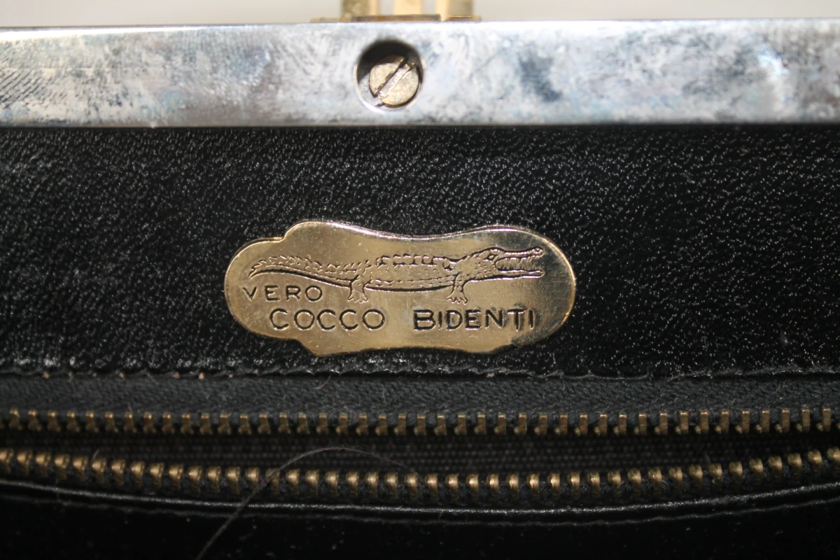Elegante zwarte clutch - Cocco Bidente - foto 7