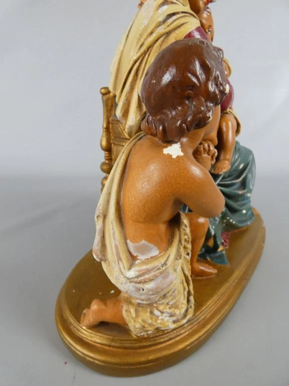 Beeld van moeder met kinderen, decoratief - foto 2