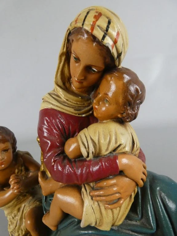 Beeld van moeder met kinderen, decoratief - foto 4