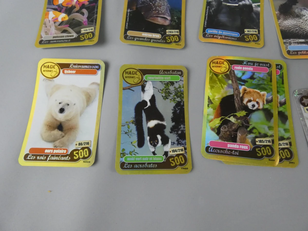 W.W.F. dieren verzamelkaarten - foto 8