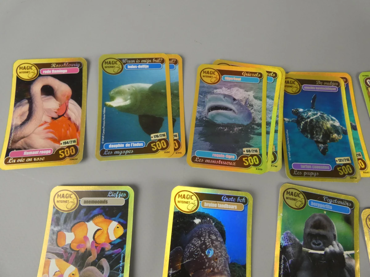 W.W.F. dieren verzamelkaarten - foto 10