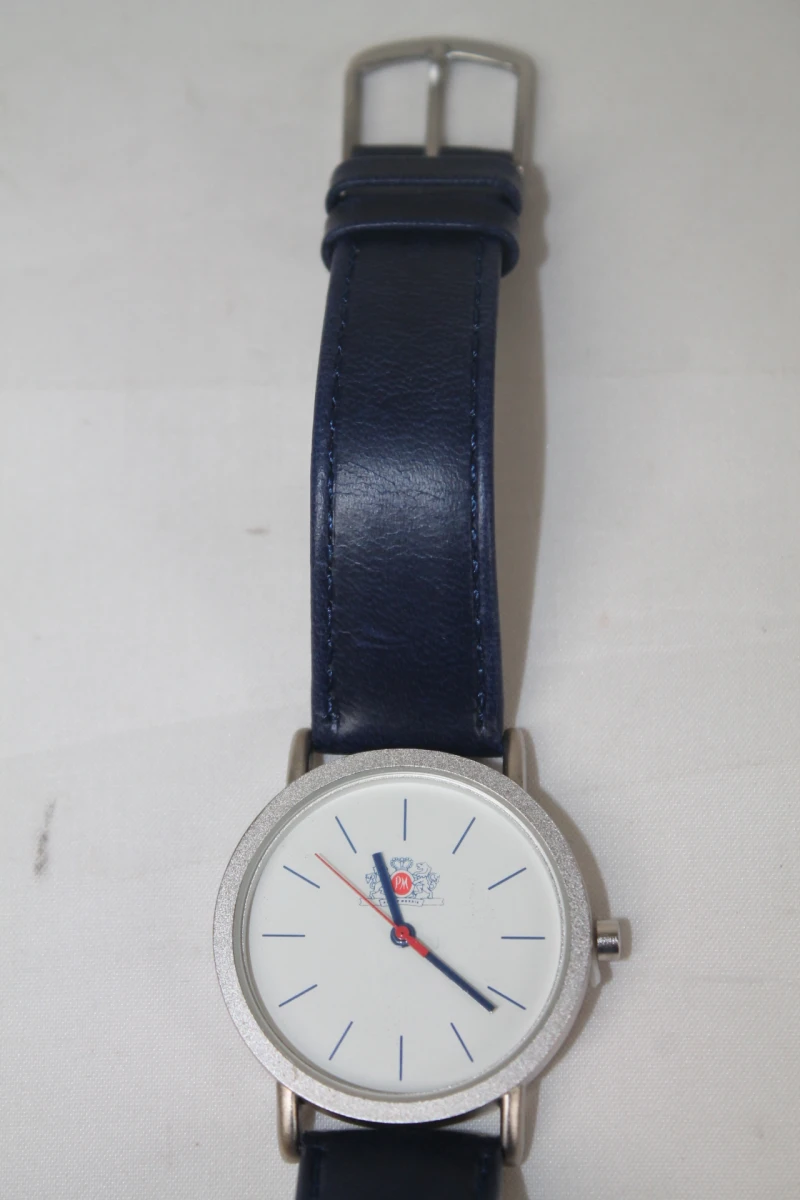 Vintage Mondaine horloge - Philip Morris - foto 6