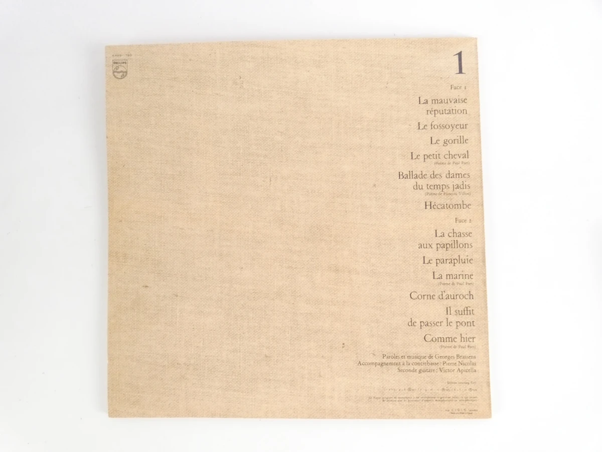 Vingt ans de Brassens - Poèmes & Chansons, LP boxset - foto 17