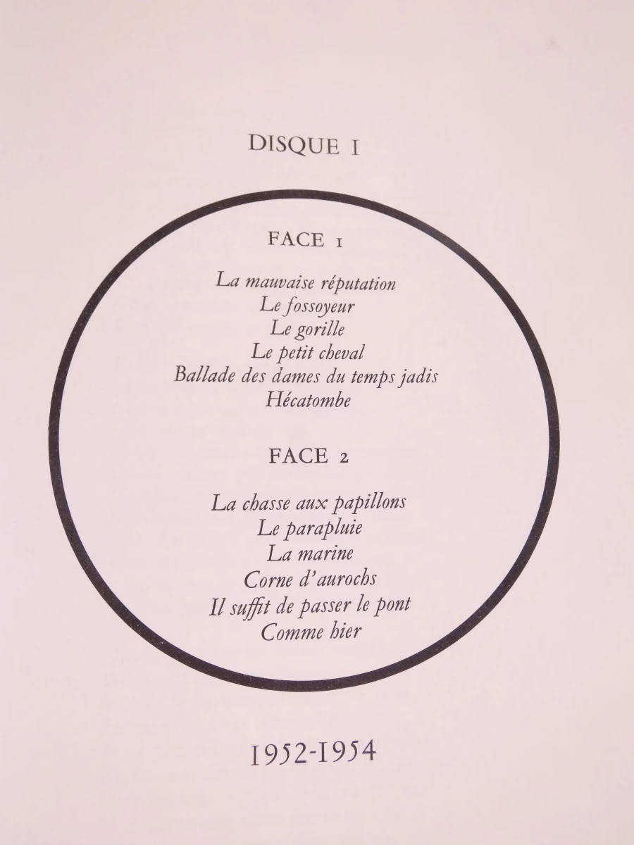 Vingt ans de Brassens - Poèmes & Chansons, LP boxset - foto 8