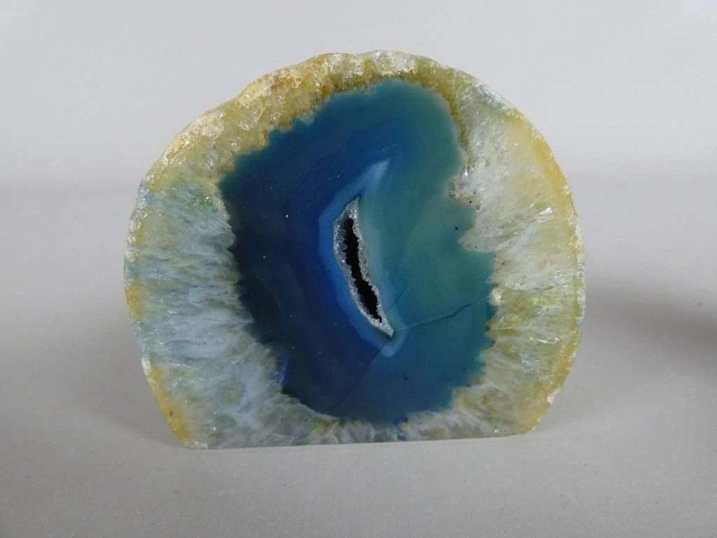 Set van 5 geode en kristal stenen - foto 4