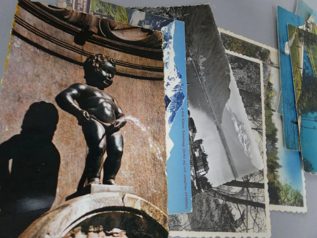 Verzameling diverse ansichtkaarten en prentbriefkaarten - foto 17