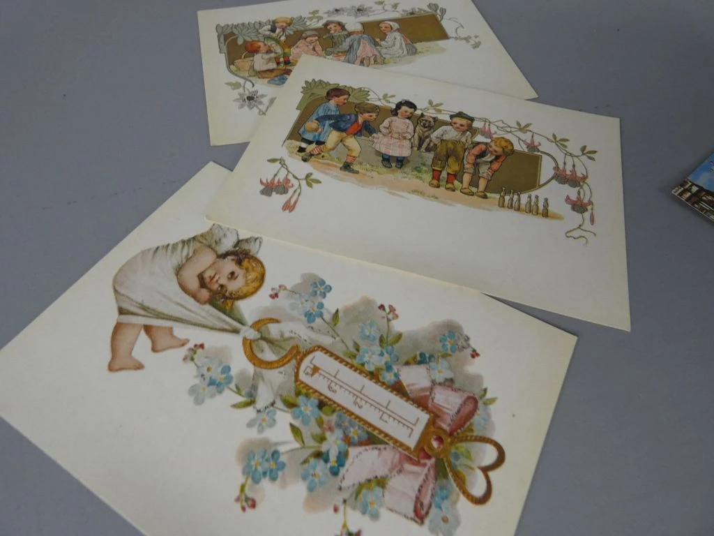 Verzameling diverse ansichtkaarten en prentbriefkaarten - foto 2