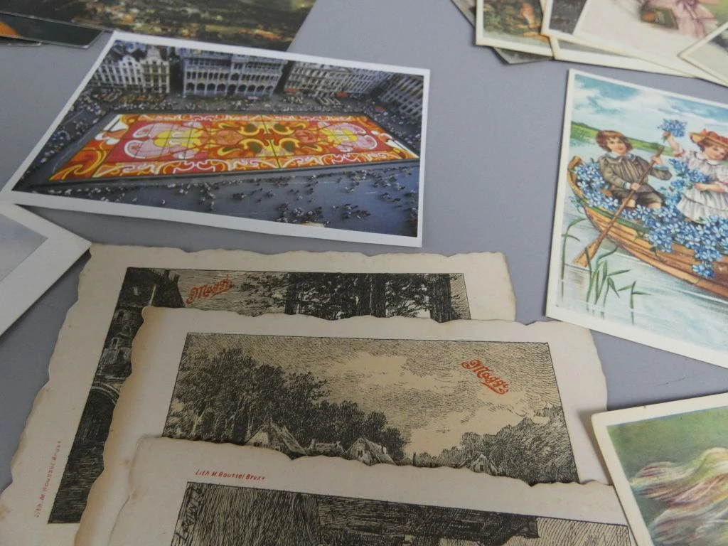 Verzameling diverse ansichtkaarten en prentbriefkaarten - foto 15