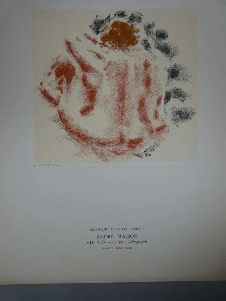 Set van 6 kunstprenten op papier - foto 6