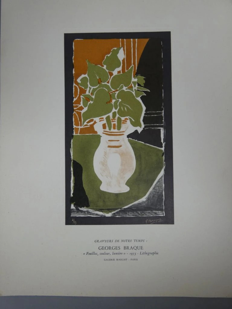 Set van 6 kunstprenten op papier - foto 5