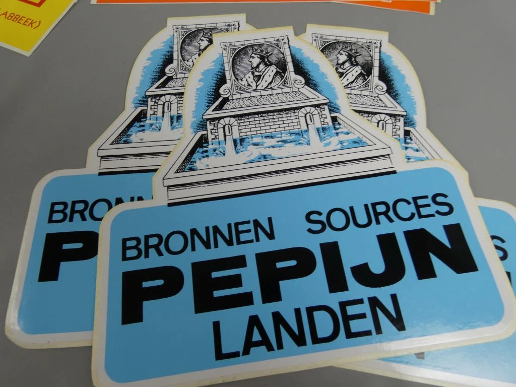 Set vintage reclame- en promotie stickers - foto 4