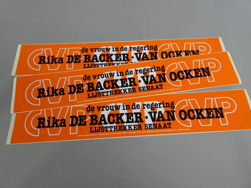 Set vintage reclame- en promotie stickers - foto 6