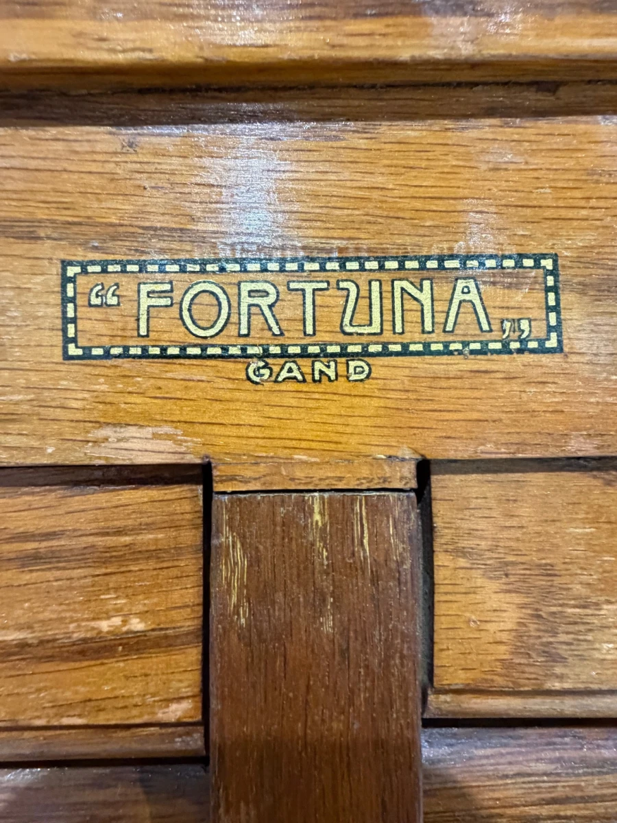 Houten rolluikkast van Ateliers Fortuna. Te herstellen! - foto 7