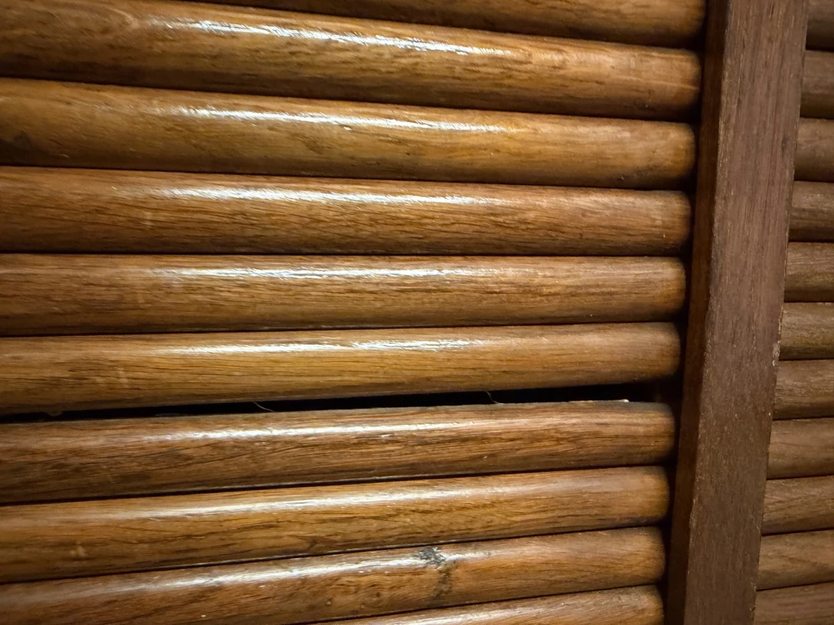 Houten rolluikkast van Ateliers Fortuna. Te herstellen! - foto 4