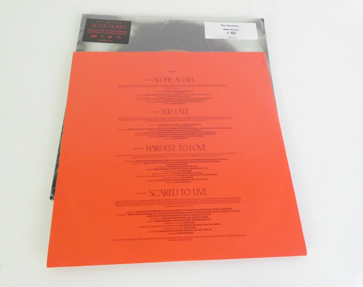 The Weeknd - After Hours dubbel LP - foto 20