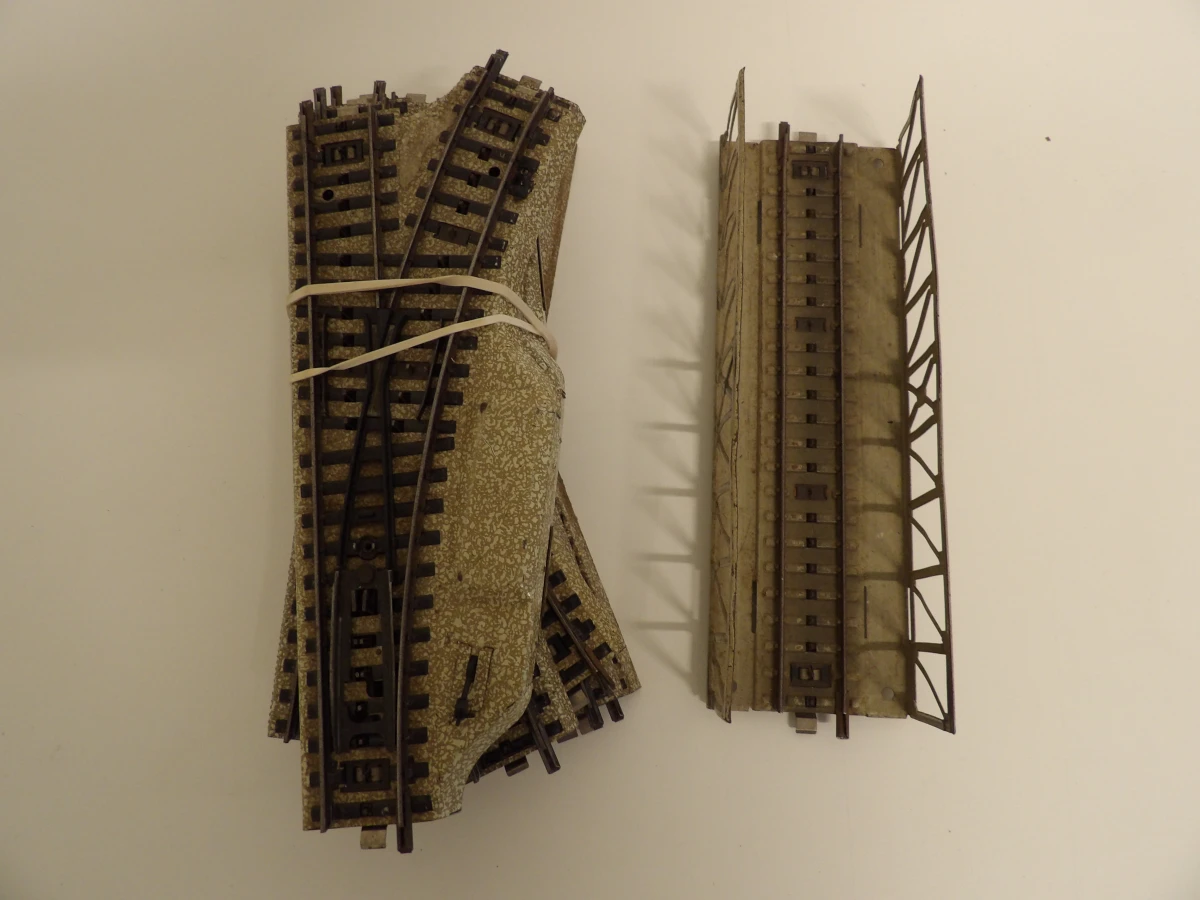 Grote verzameling Märklin modeltreinrails (ca. 167 stuks) - foto 2