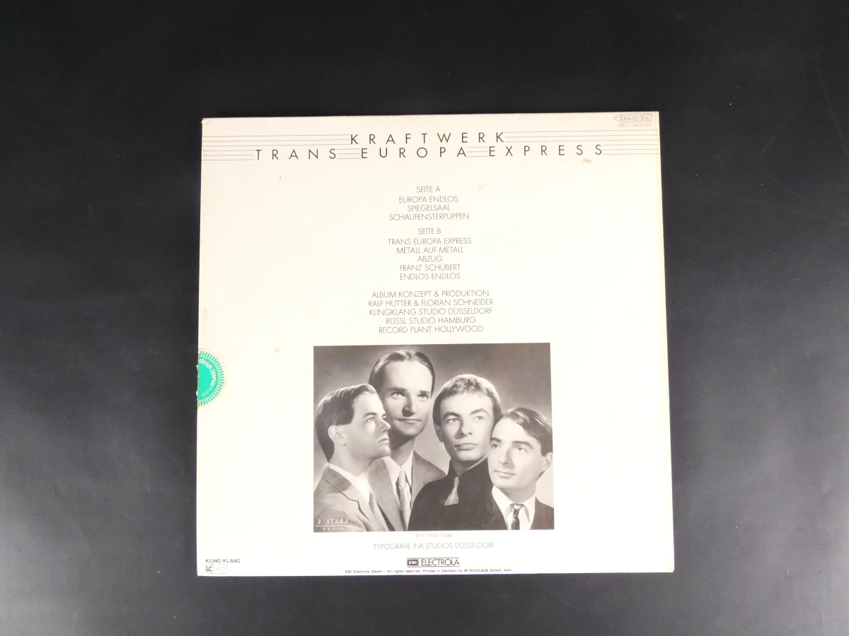 Vinylplaat Kraftwerk - Trans Europa Express - foto 3