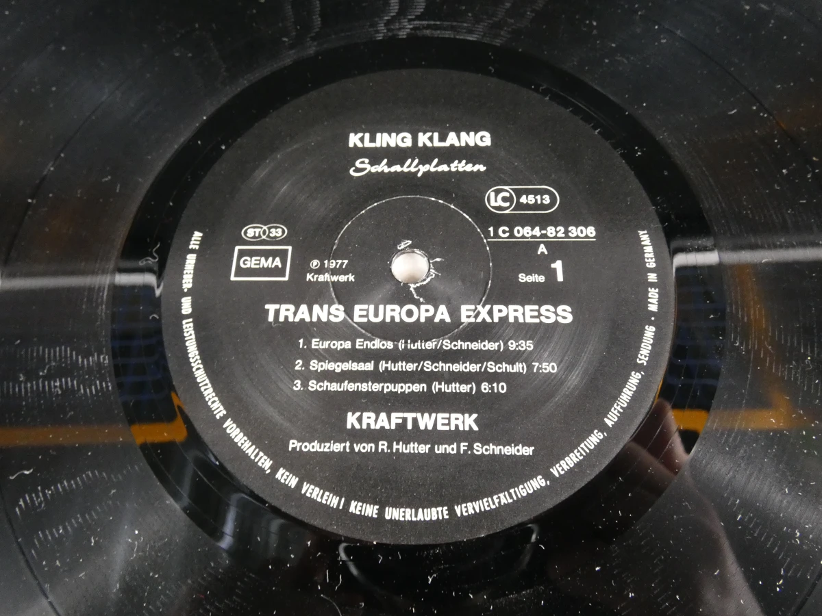 Vinylplaat Kraftwerk - Trans Europa Express - foto 9