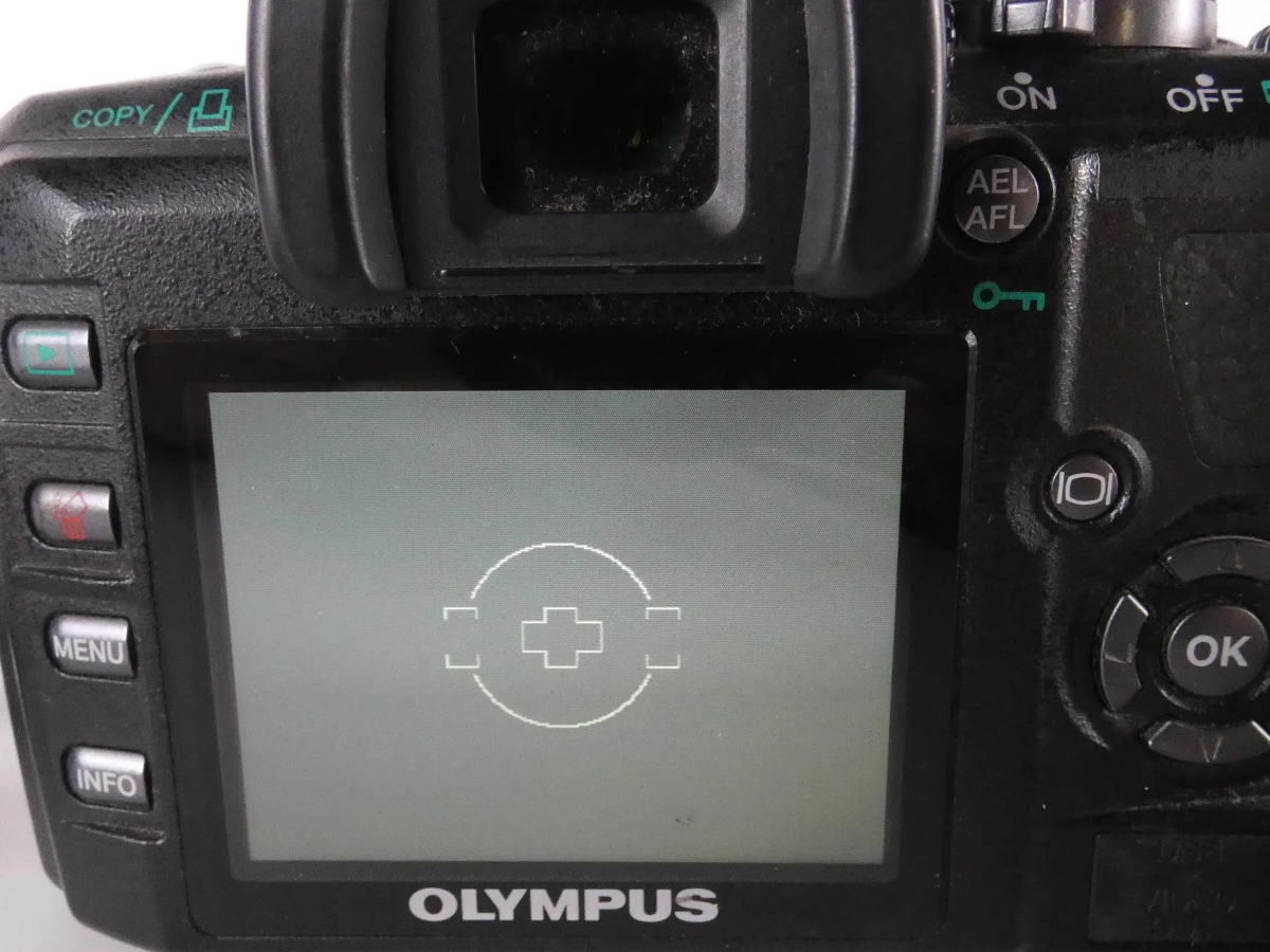 Olympus E-410 digitale spiegelreflexcamera met lens en geheugenkaart - foto 10