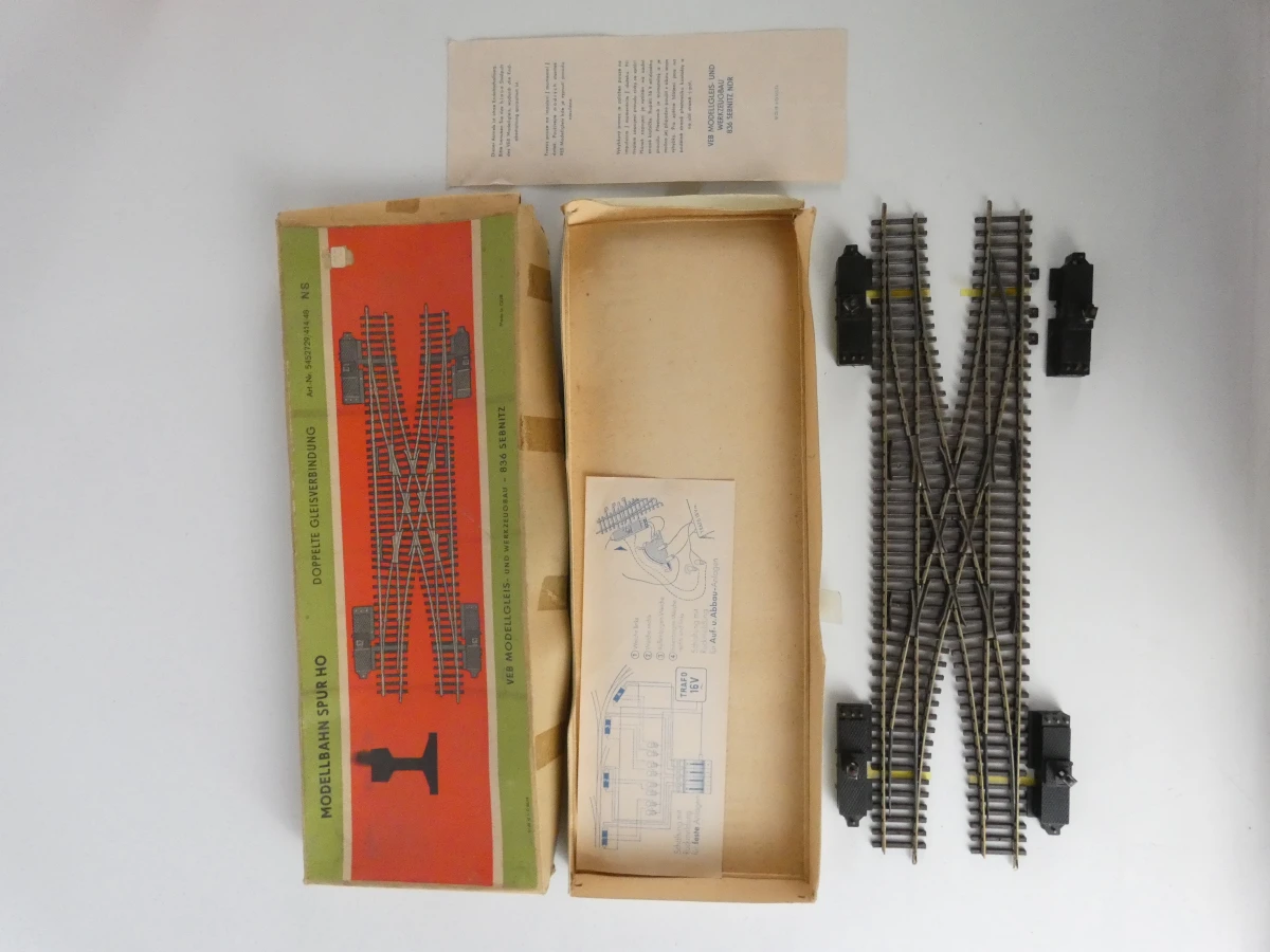Modeltreinen en rails set met diverse wagons en wissels - Lima - foto 3