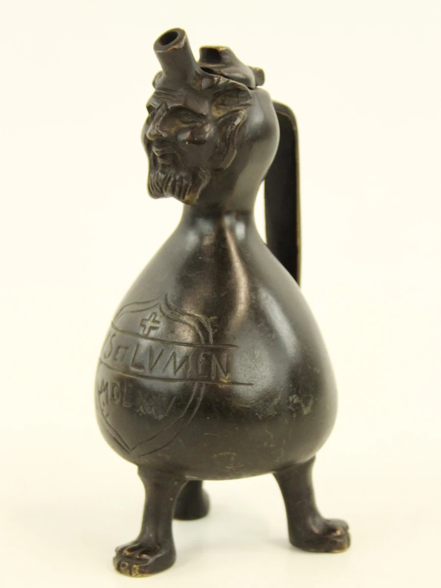 Set van 4 zware bronzen verzamelobjecten – Gotisch & Renaissance stijl - foto 12
