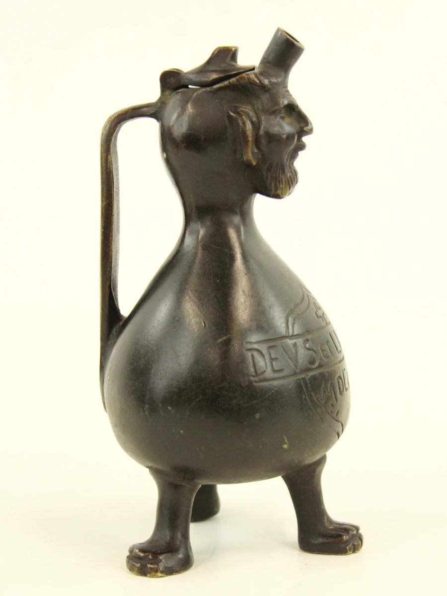 Set van 4 zware bronzen verzamelobjecten – Gotisch & Renaissance stijl - foto 16