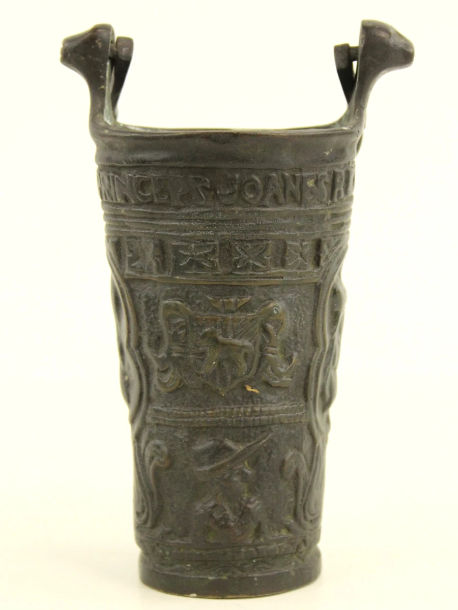 Set van 4 zware bronzen verzamelobjecten – Gotisch & Renaissance stijl - foto 24