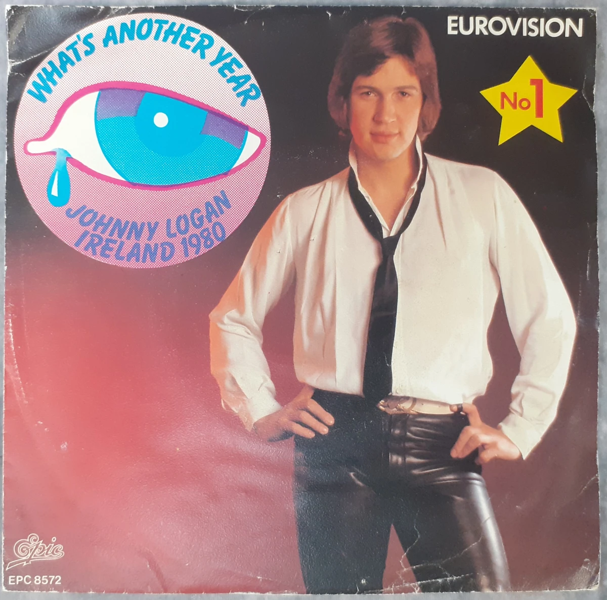 Vinyl: Lot van 13 Eurosong singles (45 rpm) - foto 19