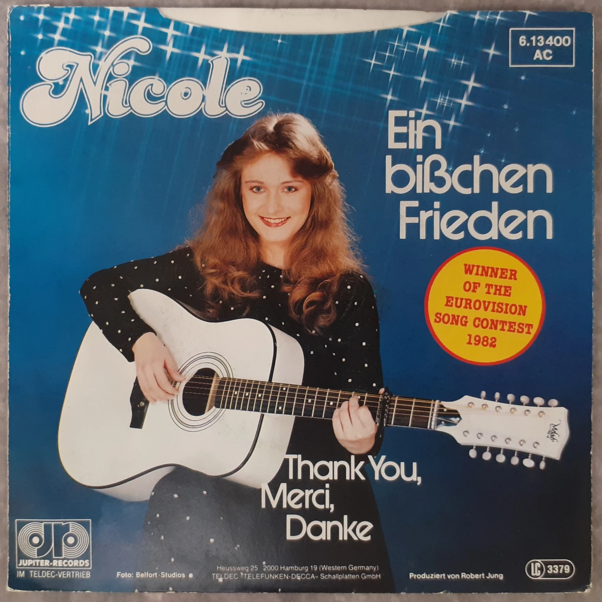 Vinyl: Lot van 13 Eurosong singles (45 rpm) - foto 11