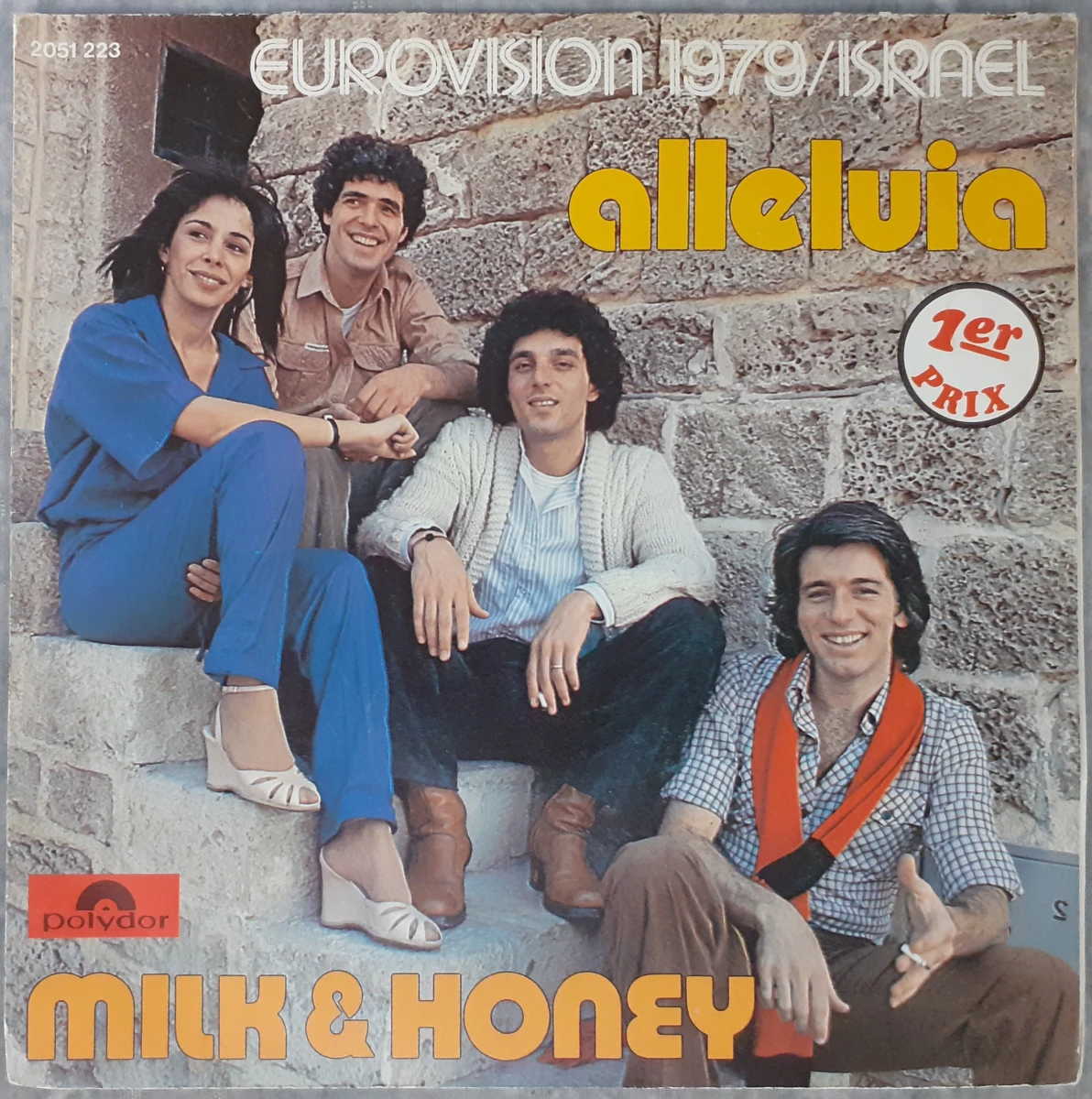 Vinyl: Lot van 13 Eurosong singles (45 rpm) - foto 9