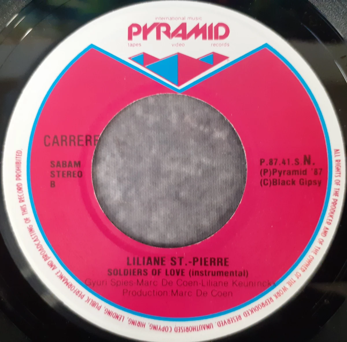 Vinyl: Lot van 13 Eurosong singles (45 rpm) - foto 24