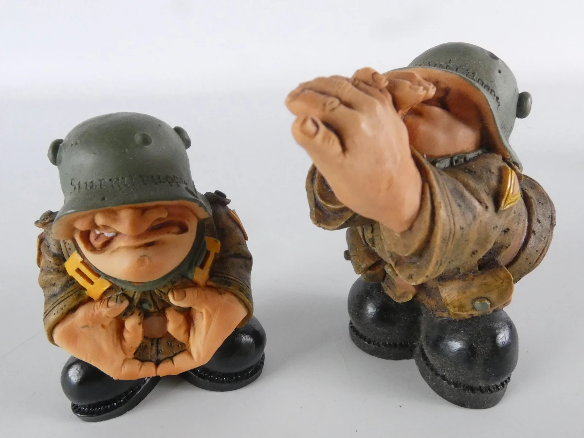 12 Sturmtruppen beeldjes Artefice Ottanta - Italië. - foto 2