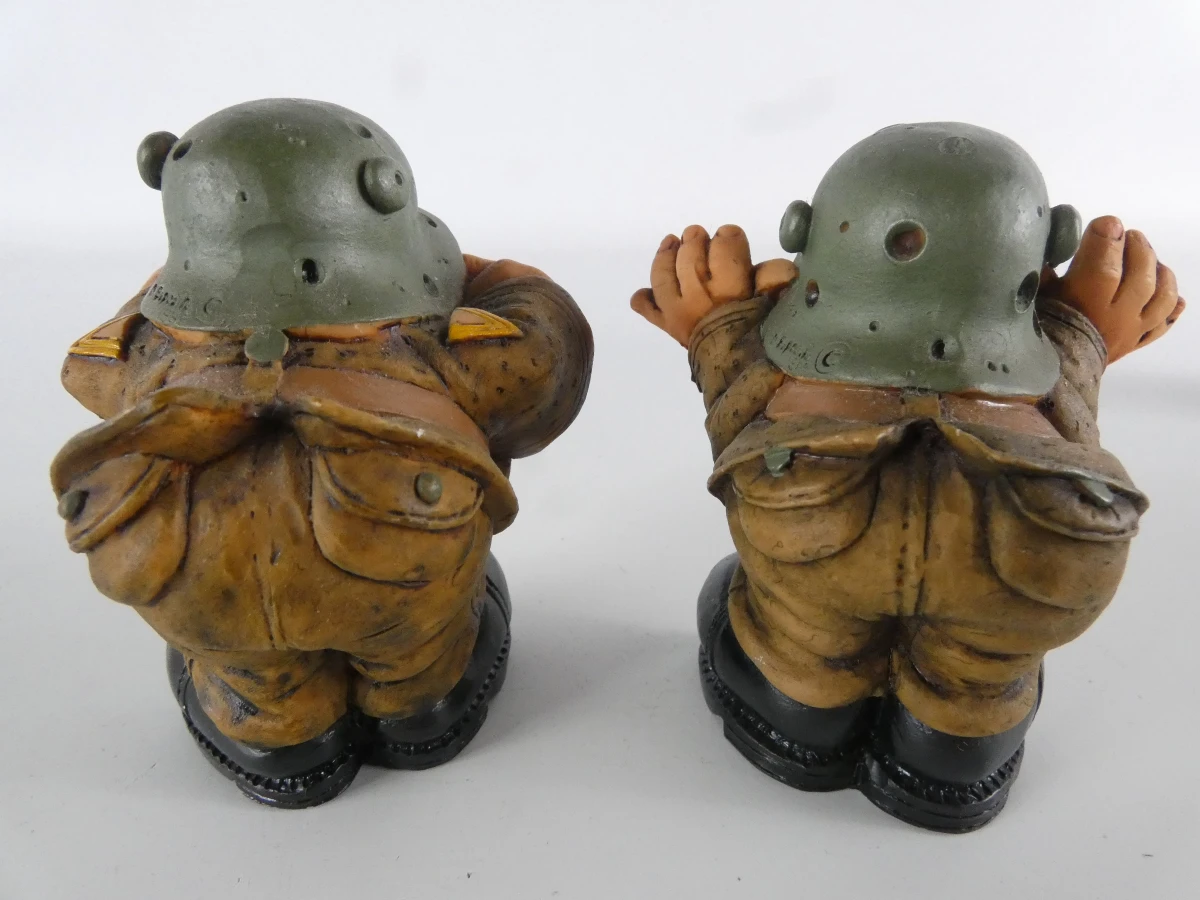 12 Sturmtruppen beeldjes Artefice Ottanta - Italië. - foto 6