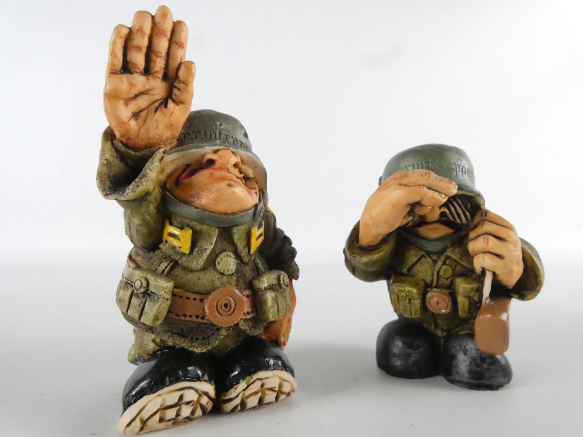 12 Sturmtruppen beeldjes Artefice Ottanta - Italië. - foto 8