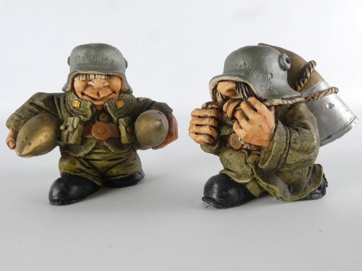 12 Sturmtruppen beeldjes Artefice Ottanta - Italië. - foto 11
