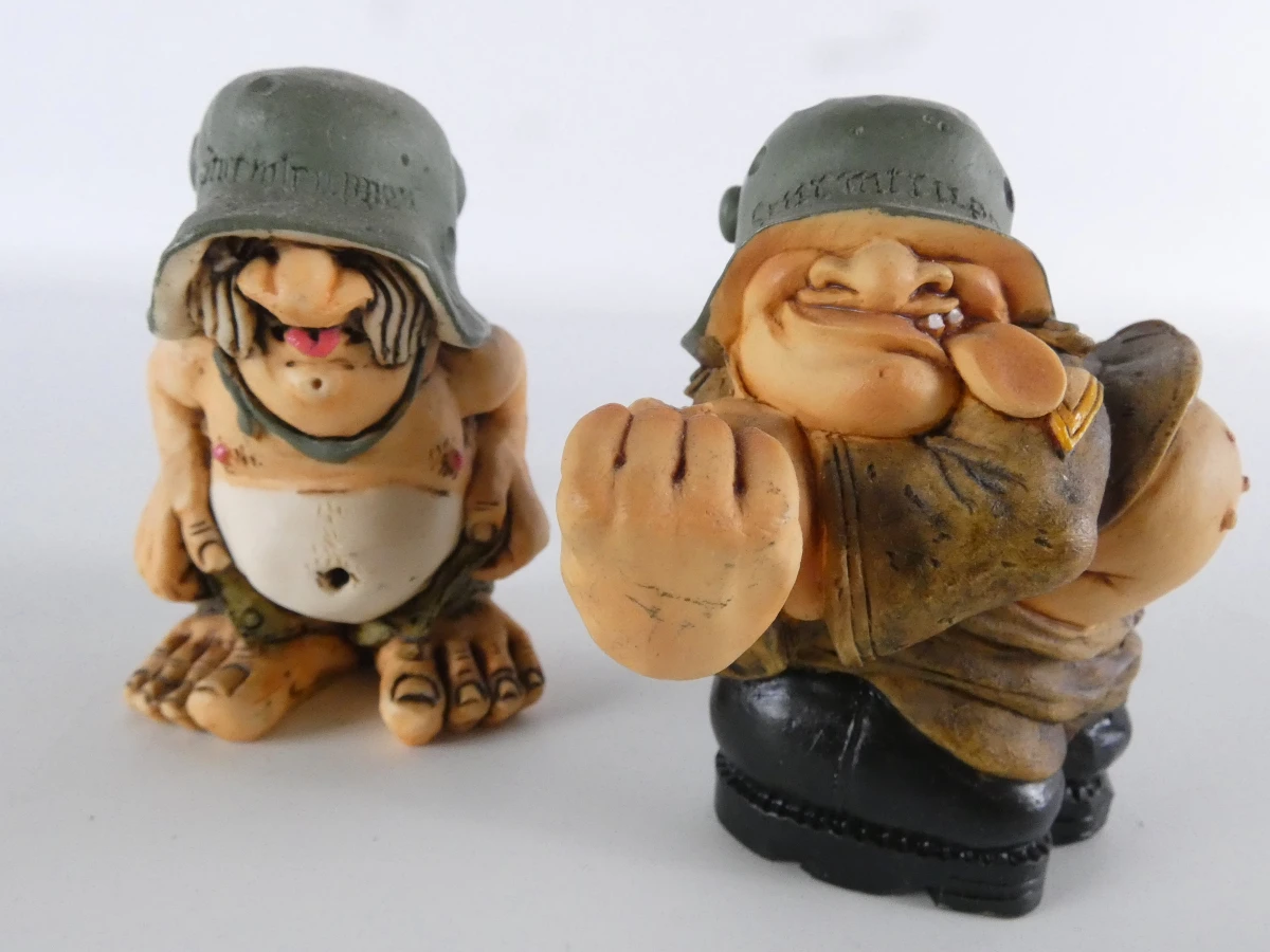 12 Sturmtruppen beeldjes Artefice Ottanta - Italië. - foto 14