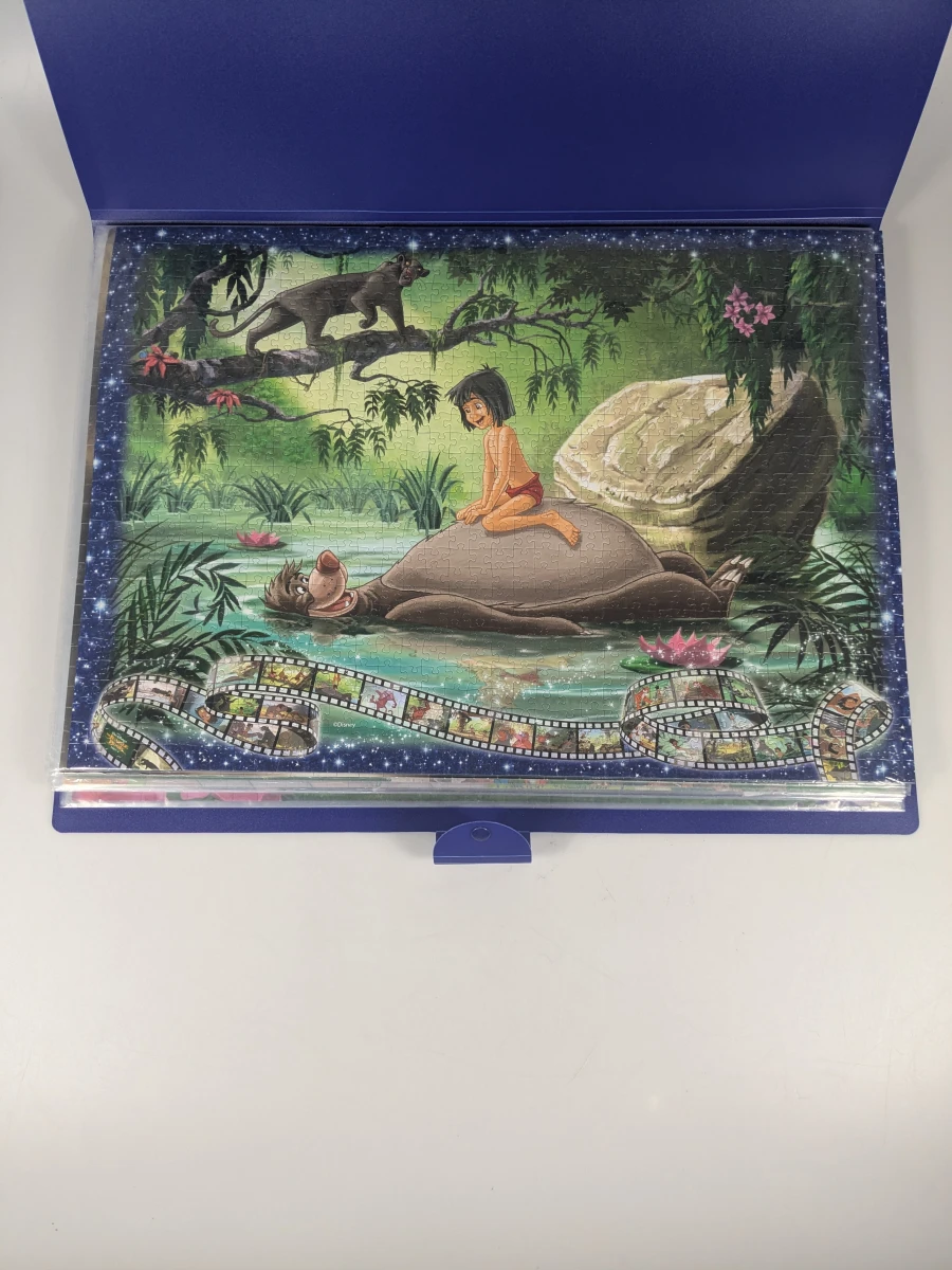 Jigsaw puzzel opbergmap met diverse puzzels - foto 3