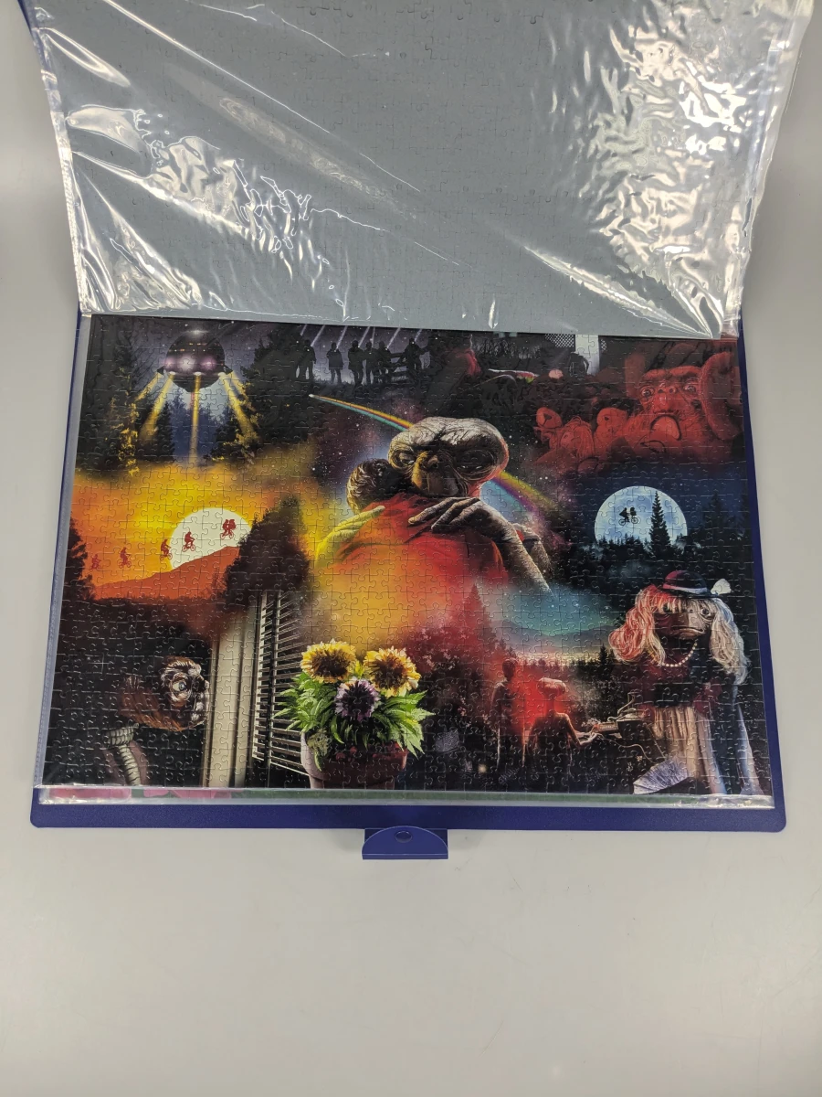 Jigsaw puzzel opbergmap met diverse puzzels - foto 4
