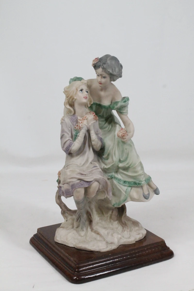 Vintage Capodimonte-harsbeeldje: Maternity - foto 2